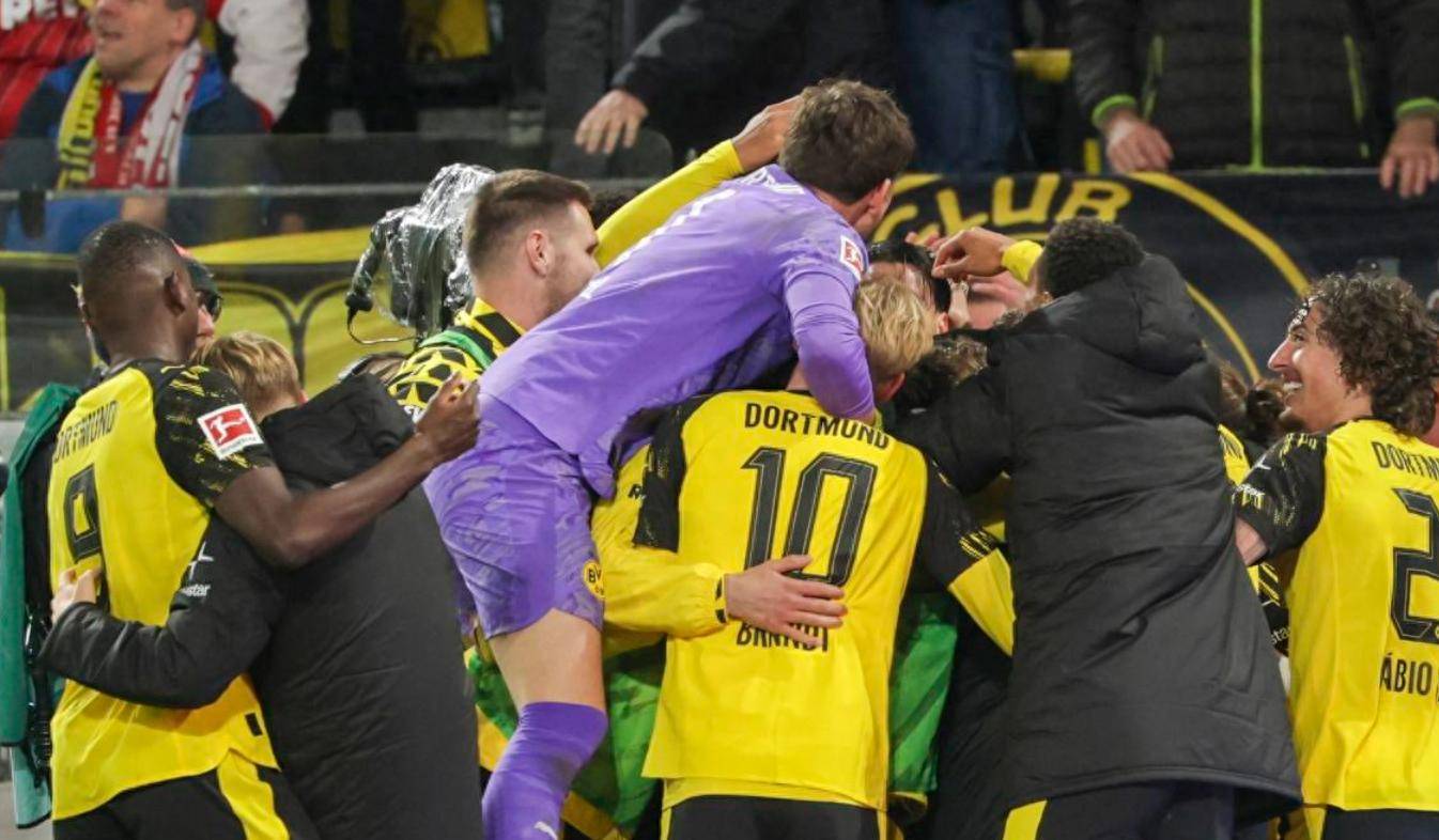 德甲最新积分战报：领头羊8连胜，多特绝杀，莱比锡制造惨案